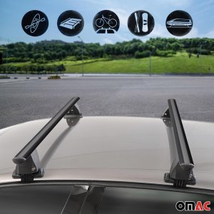 RAM 2500 Roof Rack Cross Bars - Omac - Delta G - Black - '09-'18
